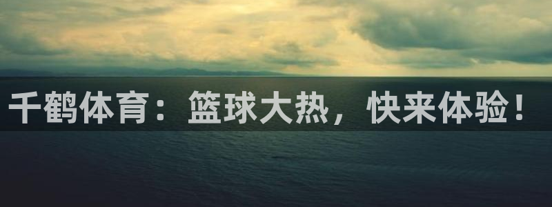 千鹤体育：篮球大热，快来体验！
